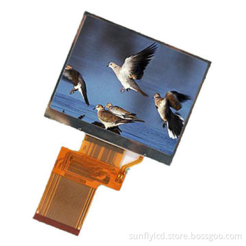 3.5-inch TFT LCD Display, 320 x 240 Dots Graphic, Resistive Touch Panel, 70.08 x 52.56